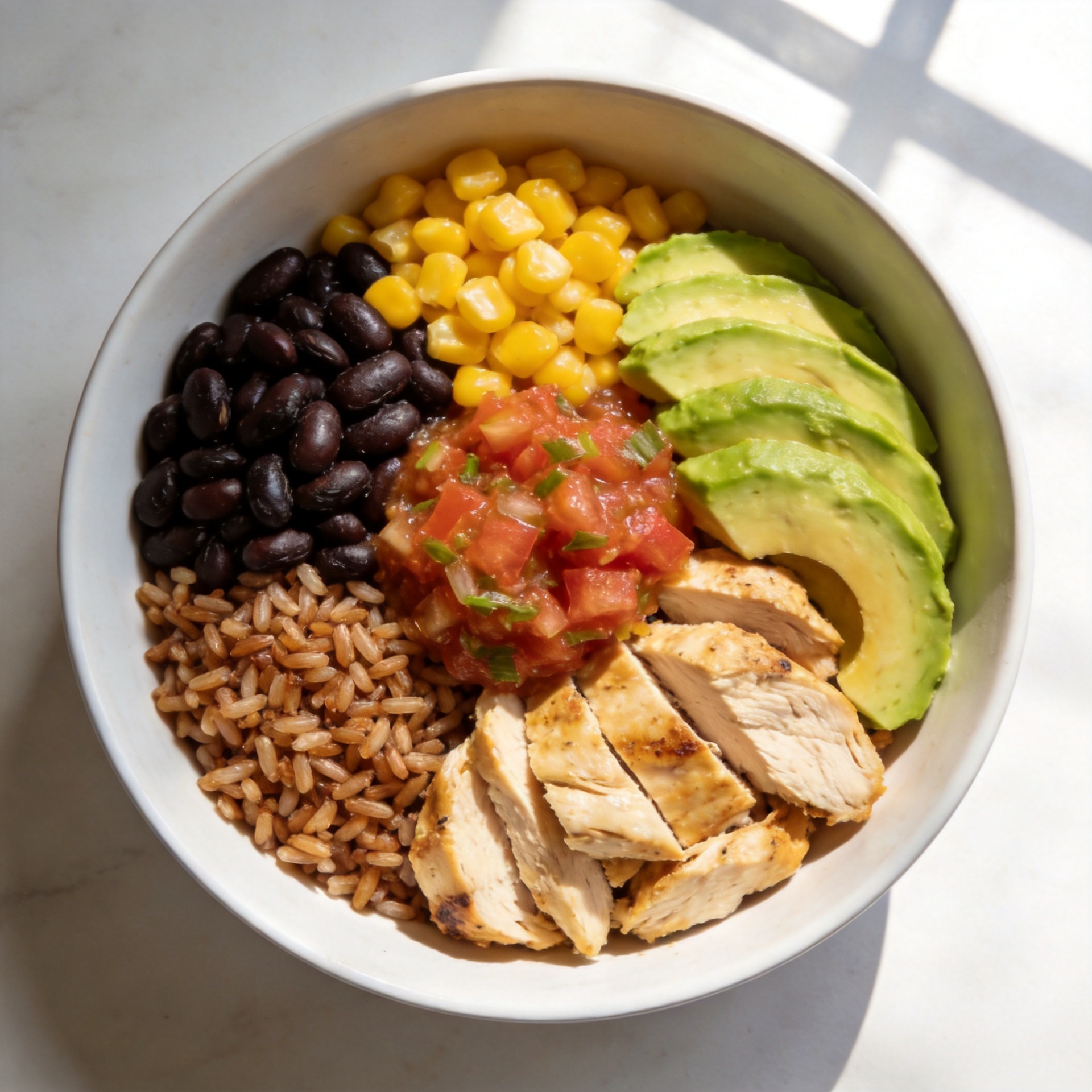 Chicken Fajita Bowl